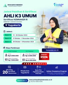 Ahli K3 Umum Yogyakarta - Sertifikasi Kemnaker