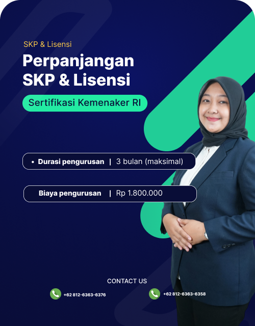 Perpanjangan SKP & Lisensi KEMNAKER RI | Artha Safety Indonesia